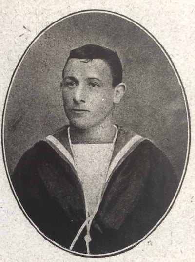 Lionel Yexley as an Able Seaman in 1886 – from long first-hand he knew
                more about summary punishments than Rear Admiral Brock
